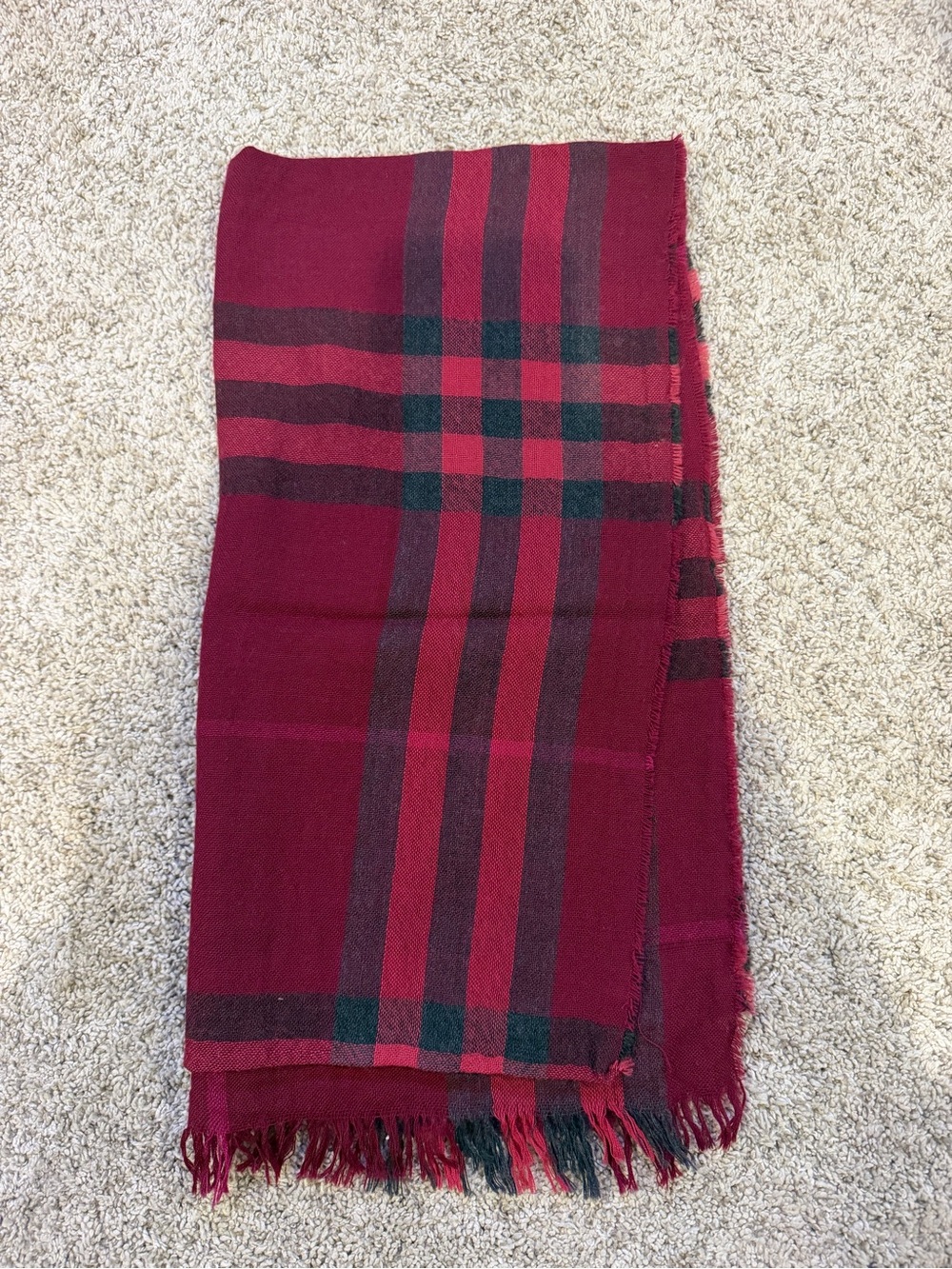Burberry scarf
